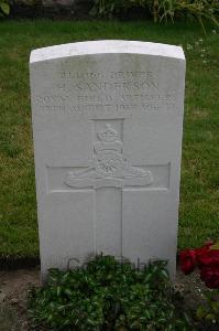 Dozinghem Military Cemetery - Sanderson, Herbert