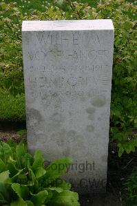Dozinghem Military Cemetery - Vogelfanger, Wilhelm