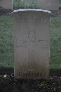 Louvencourt Military Cemetery - Bridges, William John