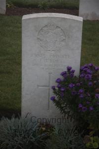 Louvencourt Military Cemetery - Burt, J H