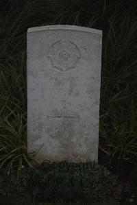 Louvencourt Military Cemetery - Mitchell, A F