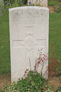 Millencourt Communal Cemetery Extension - Uglow, George