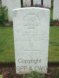 Herbecourt British Cemetery - Oswald, Cecil William Orlando