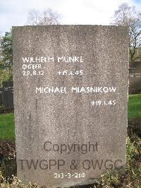 Cannock Chase German Military Cemetery - Miasnikow, Michael