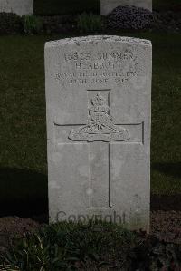 Poperinghe New Military Cemetery - Abbott, H