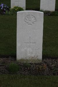 Poperinghe New Military Cemetery - Johnson, E