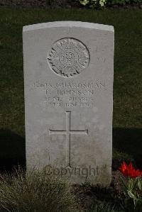 Poperinghe New Military Cemetery - Johnson, T