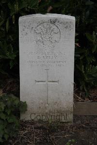 Poperinghe New Military Cemetery - Kelly, D