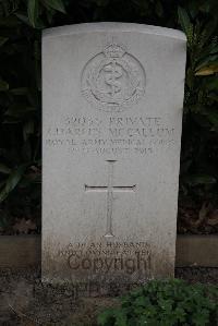 Poperinghe New Military Cemetery - McCallum, Charles