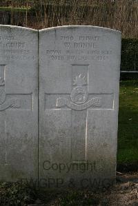 Prowse Point Military Cemetery - Dunne, W