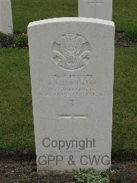 Guards Cemetery Windy Corner Cuinchy - Crompton, A