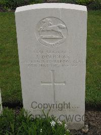 Guards Cemetery Windy Corner Cuinchy - Douglas, Joseph