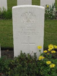 Guards Cemetery Windy Corner Cuinchy - Gordon, J
