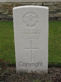 Guards Cemetery Windy Corner Cuinchy - Hamilton, J