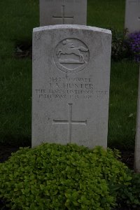Guards Cemetery Windy Corner Cuinchy - Hunter, John Alexander