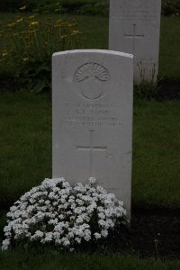 Guards Cemetery Windy Corner Cuinchy - Nunn, Alfred Edward