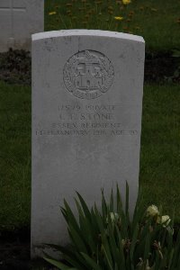 Guards Cemetery Windy Corner Cuinchy - Stone, Christopher Edward