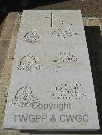 Pembroke Military Cemetery - Blunt, Eric John Edward