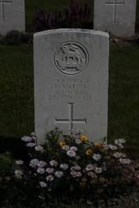 Bertenacre Military Cemetery Fletre - Ashton, Percy