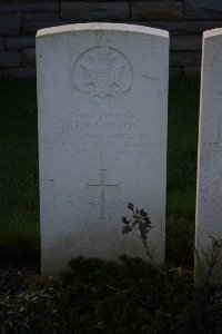 Bertenacre Military Cemetery Fletre - Bampton, Sidney Thomas