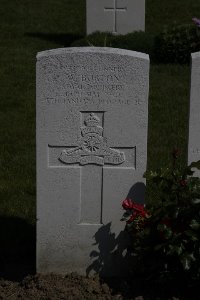 Bertenacre Military Cemetery Fletre - Burton, William