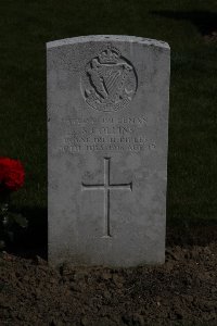 Bertenacre Military Cemetery Fletre - Collins, Stanley