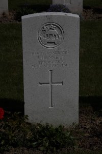 Bertenacre Military Cemetery Fletre - Hennell, John