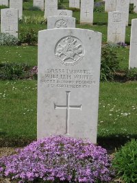 Bellacourt Military Cemetery Riviere - White, William