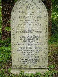 Handsworth (St. Mary) Churchyard - Bryant, Arthur John