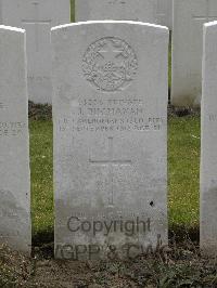 Wulverghem-Lindenhoek Road Military Cemetery - Buchanan, J