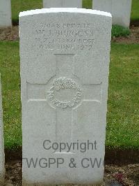 Wulverghem-Lindenhoek Road Military Cemetery - Burgess, William John