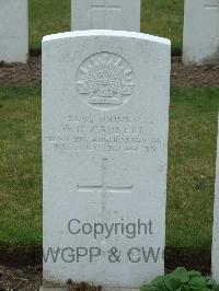Wulverghem-Lindenhoek Road Military Cemetery - Carnell, William Robert