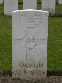 Wulverghem-Lindenhoek Road Military Cemetery - Cheeseman, Lewis