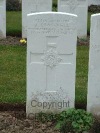 Wulverghem-Lindenhoek Road Military Cemetery - Cracknell, J