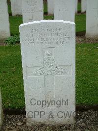 Wulverghem-Lindenhoek Road Military Cemetery - Faulknall, Arthur Lewis