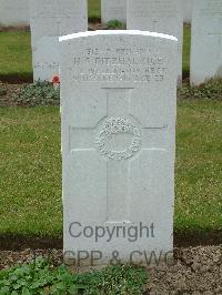Wulverghem-Lindenhoek Road Military Cemetery - Fitzmaurice, Harman Samuel