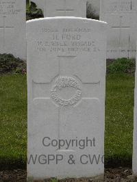 Wulverghem-Lindenhoek Road Military Cemetery - Ford, Herbert