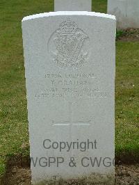 Wulverghem-Lindenhoek Road Military Cemetery - Graham, Thomas