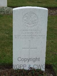 Wulverghem-Lindenhoek Road Military Cemetery - Gridley, G