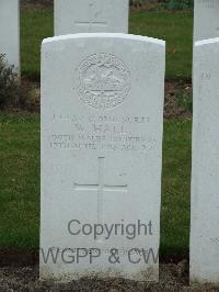 Wulverghem-Lindenhoek Road Military Cemetery - Hall, W