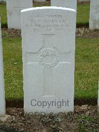 Wulverghem-Lindenhoek Road Military Cemetery - Hamblyn, William Charles