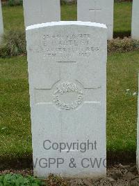 Wulverghem-Lindenhoek Road Military Cemetery - Hartley, Edward