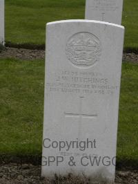Wulverghem-Lindenhoek Road Military Cemetery - Hitchings, J W