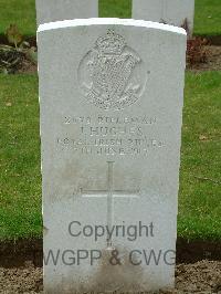 Wulverghem-Lindenhoek Road Military Cemetery - Hughes, J