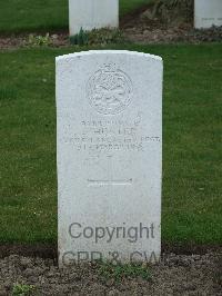 Wulverghem-Lindenhoek Road Military Cemetery - Hunter, J