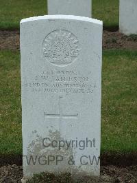 Wulverghem-Lindenhoek Road Military Cemetery - Jamieson, Andrew William