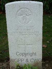 Wulverghem-Lindenhoek Road Military Cemetery - Jones, Wallace John