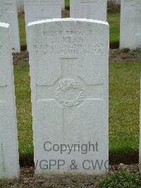 Wulverghem-Lindenhoek Road Military Cemetery - Kean, John