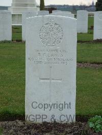 Wulverghem-Lindenhoek Road Military Cemetery - Lawes, R G