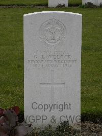 Wulverghem-Lindenhoek Road Military Cemetery - Lovelock, G